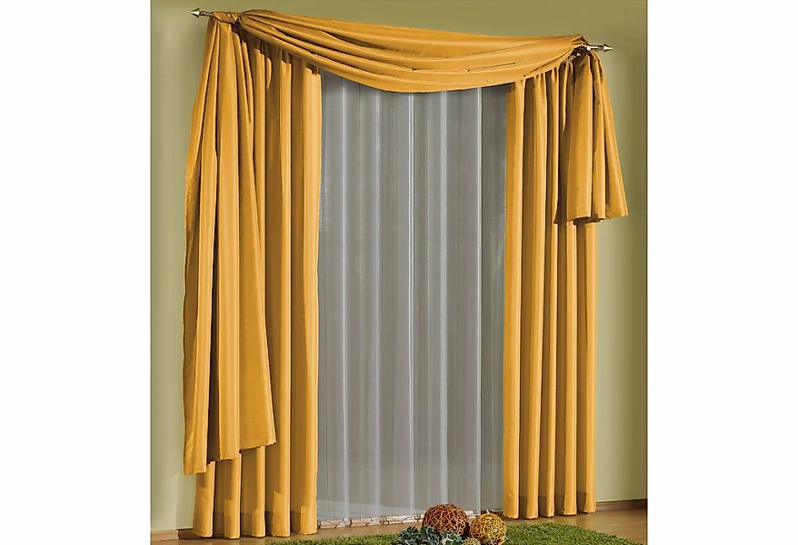 Wirth Gardine "Daria" Kräuselband 1 Stk. tlg. günstig online kaufen