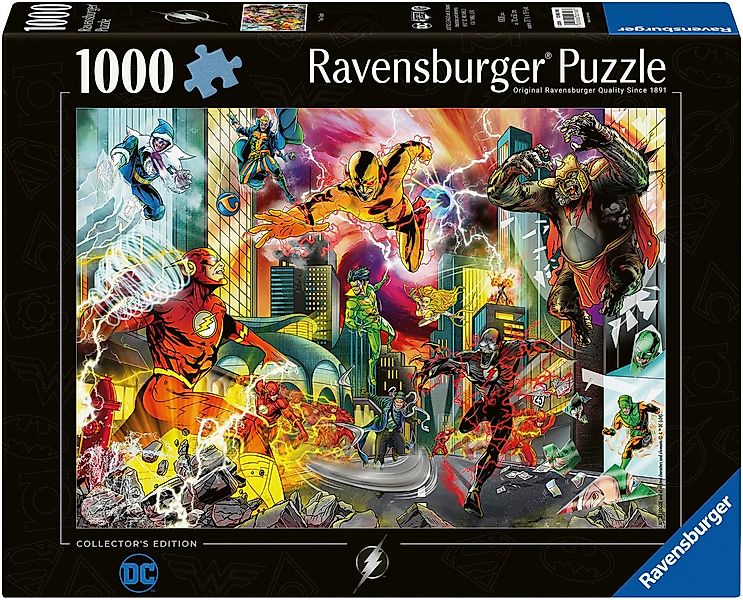 Ravensburger Puzzle The Flash, 1000 Puzzleteile, Made in Germany günstig online kaufen