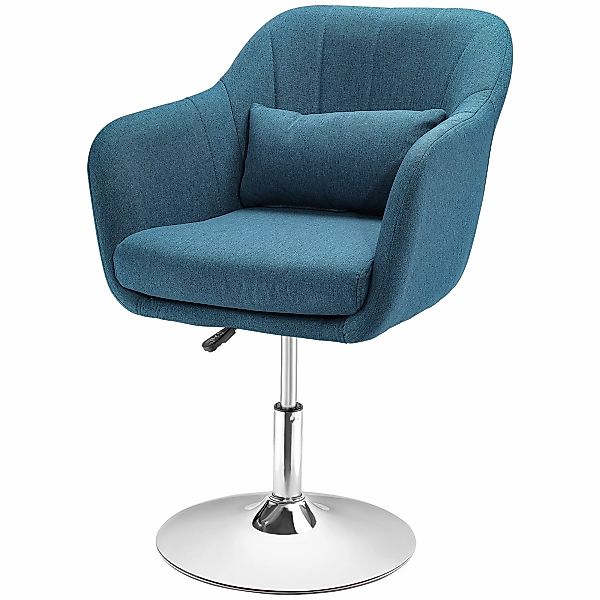 HOMCOM Sessel Loungesessel mit Armlehne, Lendenkissen, Gepolstert Relaxsess günstig online kaufen