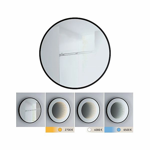 Paulmann "LED Leuchtspiegel Miro IP44 Tunable White 70lm 230V 11,5W Spiegel günstig online kaufen