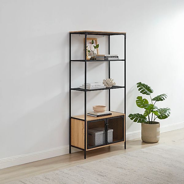 OTTO home Regal "Amance" Metallgestell, viel Stauraum und ideal für Saugrob günstig online kaufen