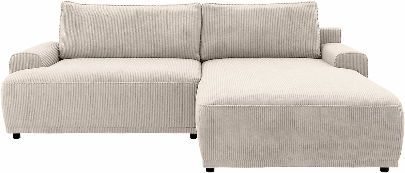 TRENDMANUFAKTUR Ecksofa "Fordon, Schlafsofa mit Bettkasten, Couch in L-Form günstig online kaufen