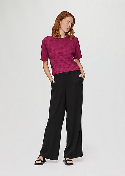 s.Oliver Chinos Hose Lyocellhose mit weitem Bein günstig online kaufen