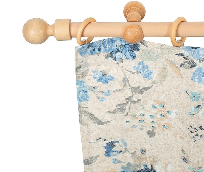 SN DECO GROUP Gardinenstange "Giro" 1 läufig-läufig Fixmaß 28 mm, Holz, ver günstig online kaufen