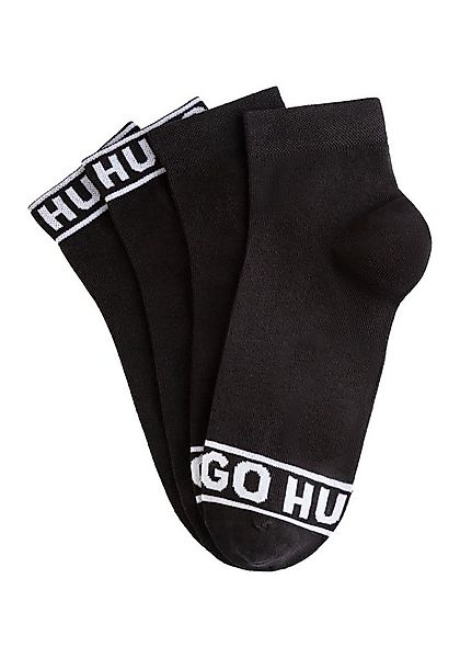 HUGO Freizeitsocken 2P SH LOGO CC W (Set, 2-Paar, 2er) mit Logobund günstig online kaufen