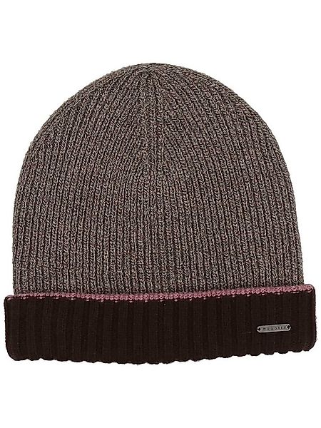 bugatti Strickmütze Strickmütze in Wollmischung (ohne Fransen) günstig online kaufen