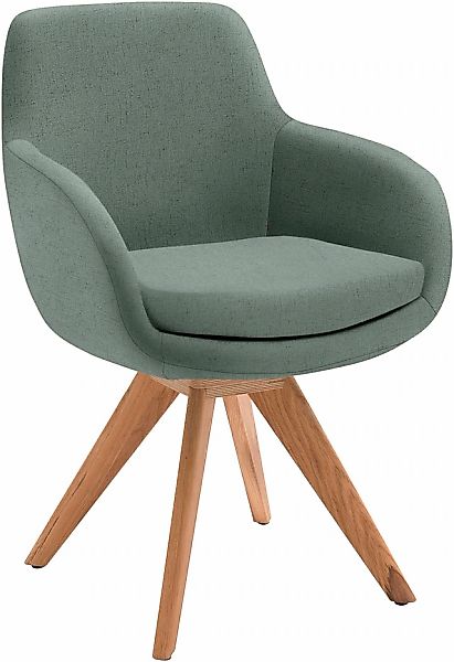 Musterring Esszimmerstuhl "Tavia", (Set), 2 St., Flachgewebe, Stativgestell günstig online kaufen