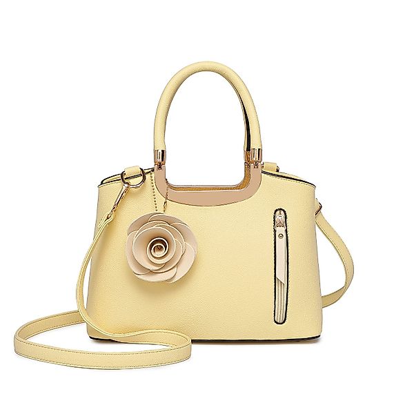 Miss Lulu Handtasche Damen Blumen-Design Henkeltasche günstig online kaufen