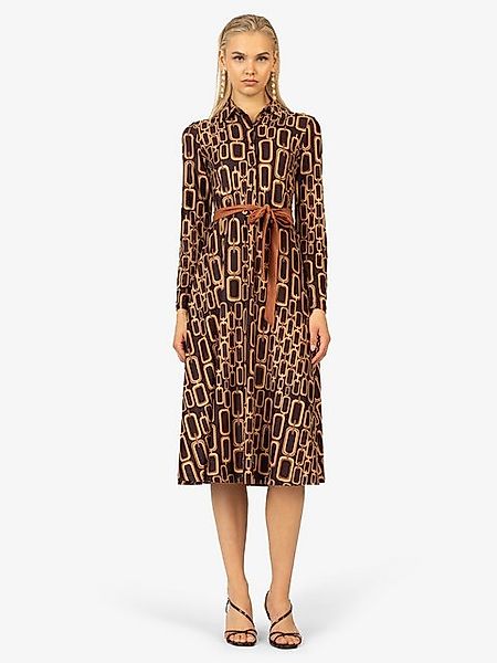 Kraimod Midikleid mit dekorativem Taillenband günstig online kaufen