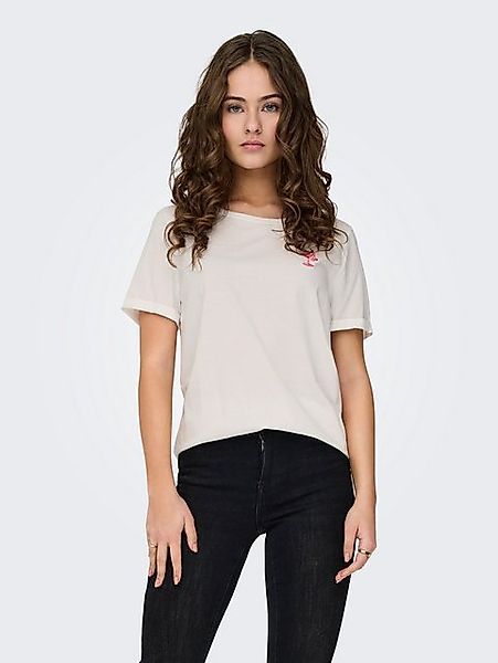 ONLY Kurzarmshirt ONLGITTE LIFE REG S/S günstig online kaufen