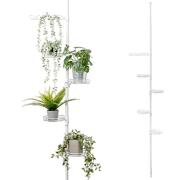 bremermann Blumenständer Teleskop-Blumenregal mit 4 Ablagen, Blumentreppe h günstig online kaufen