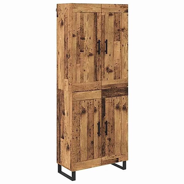 vidaXL Highboard Altholz 69,5 x 34 x 180 cm Holzwerkstoff 3415699 günstig online kaufen