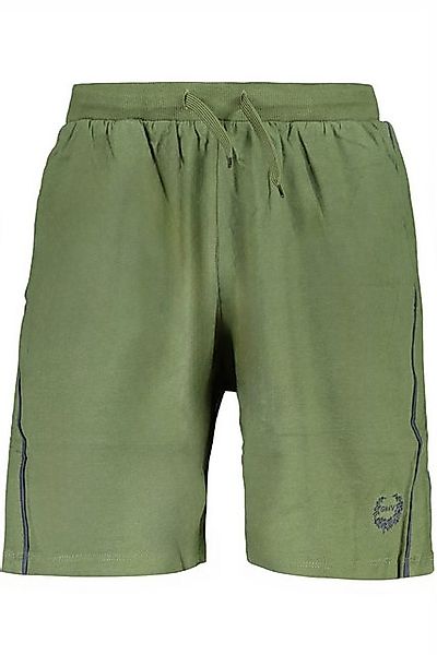 GIAN MARCO VENTURI 5-Pocket-Hose Grüne Herrenshorts - Elastischer Bund, Kor günstig online kaufen