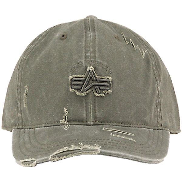 Alpha Industries  Schirmmütze Acid Logo Cap - dark olive günstig online kaufen