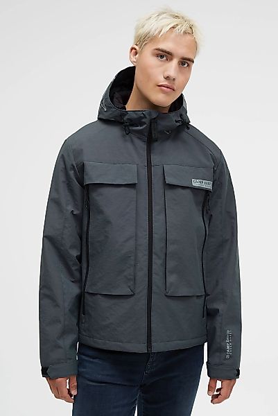 CAMP DAVID Outdoorjacke, mit Kapuze, mit längerer Rückenpartie günstig online kaufen