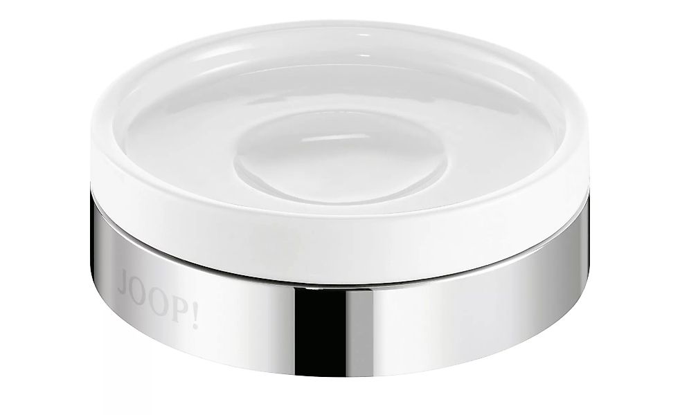 JOOP! Seifenschale  JOOP! Chromeline - silber - Metall, Keramik - 0,35 cm - günstig online kaufen