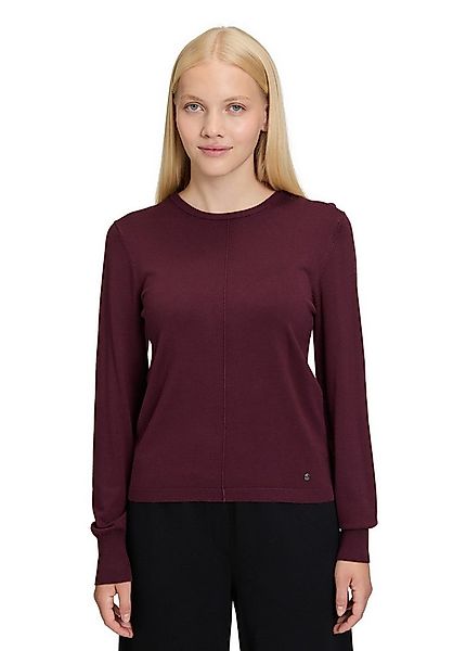 Betty&Co Strickpullover Damen Strickpullover mit Strickdetails (1-tlg) günstig online kaufen