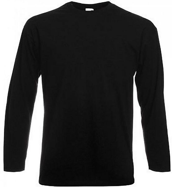 Fruit of the Loom Langarmshirt Valueweight Long Sleeve Herren T-Shirt günstig online kaufen