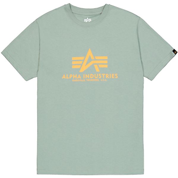 Alpha Industries  T-Shirt Basic T-Shirt BL - frost green günstig online kaufen