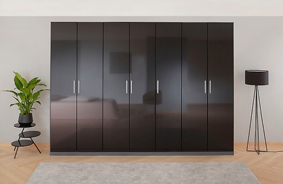 rauch Drehtürenschrank »Kleiderschrank Schrank Garderobe KOLUNA mit Hochgla günstig online kaufen