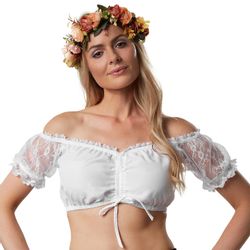 dressforfun Trachtenbluse Dirndlbluse Lore günstig online kaufen