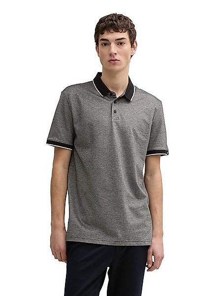 TOM TAILOR Denim Poloshirt mit Kontrastdetails günstig online kaufen