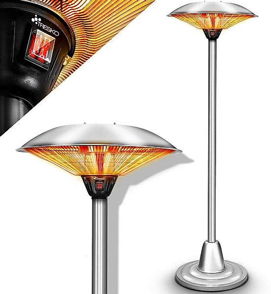 TRESKO Heizstrahler Infrarot Heizpilz, Wärmestrahler Terrasse elektrisch He günstig online kaufen