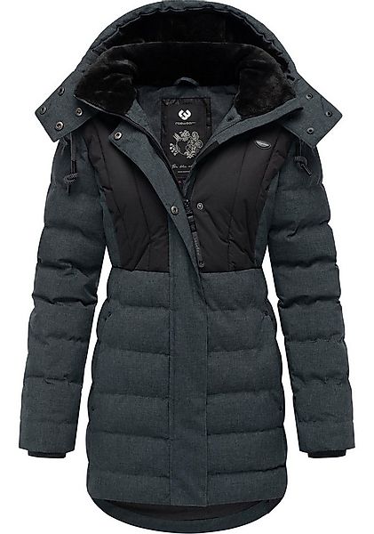 Ragwear Winterjacke Ashanta Block Wasserdichter gesteppter Winterparka mit günstig online kaufen