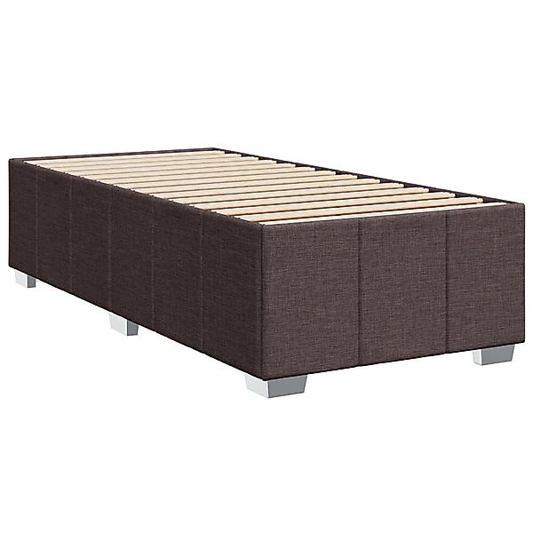 vidaXL Bett Bettgestell ohne Matratze Dunkelbraun günstig online kaufen