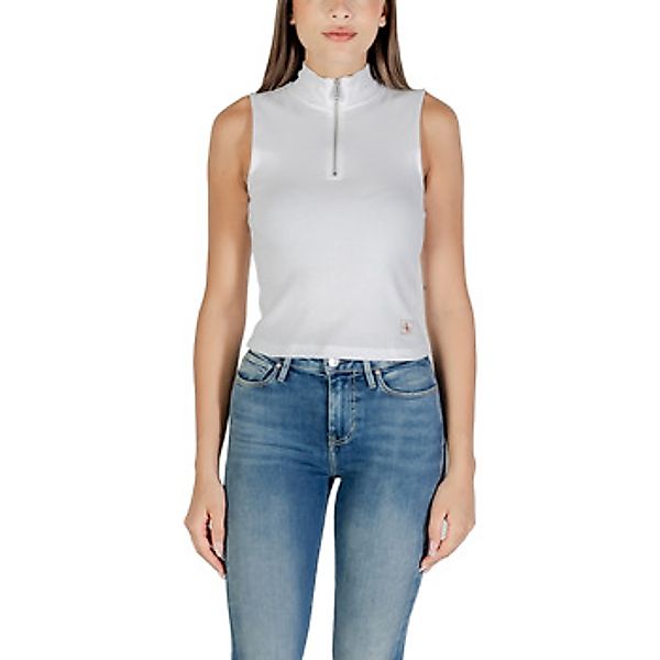 Calvin Klein Jeans  Blusen A- WOVEN LABEL SL QZ LV047C909G günstig online kaufen