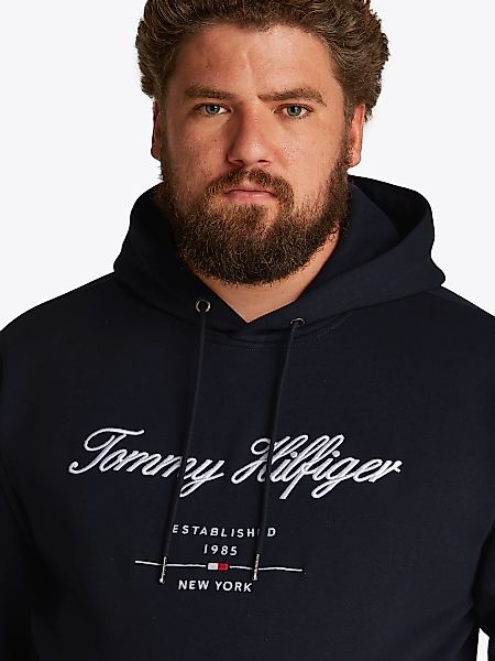 Tommy Hilfiger Big & Tall Sweatshirt BT-SCRIPT LOGO HOODY-B in Großen Größe günstig online kaufen