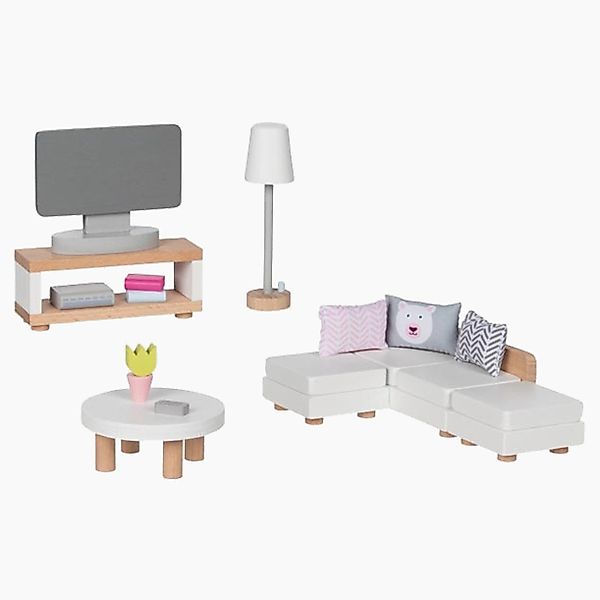 goki Puppenhausmöbel Puppenmöbel Style, Wohnzimmer (packung, günstig online kaufen