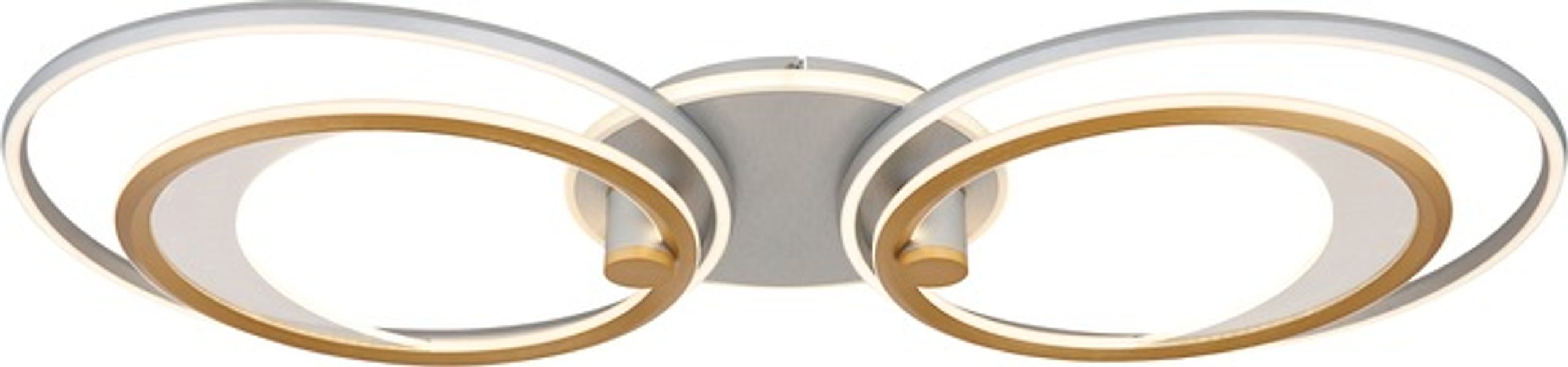 GLOBO LIGHTING Deckenleuchte »UMBRA« LED-Modul 1 Stk. warmweiß - kaltweiß D günstig online kaufen