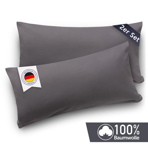Blumtal Kissenbezug Premium Jersey 2er Set, günstig online kaufen
