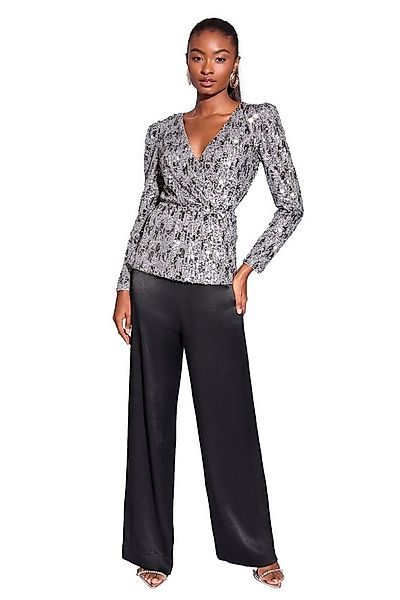 LIPSY Langarmbluse Lipsy Langärmliges Wickeltop, Regular (1-tlg) günstig online kaufen