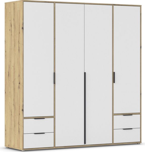 rauch Drehtürenschrank "Kleiderschrank Schrank Garderobe Wäscheschrank NAGA günstig online kaufen