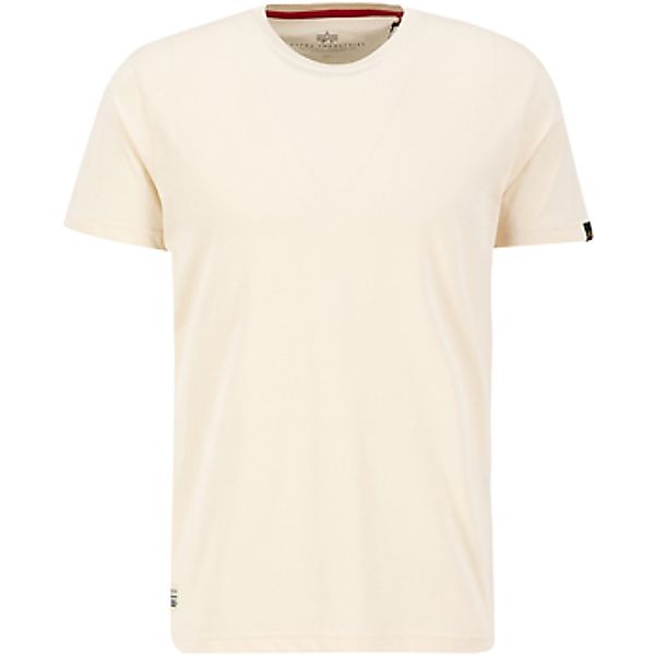 Alpha Industries  T-Shirt USN Blood Chit T-Shirt 2 - jet stream white günstig online kaufen