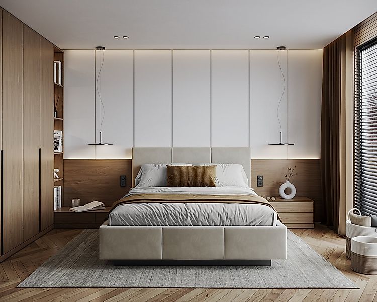 thematys Polsterbett Stauraumbett mit Bettkasten 90x200, 120x200, 140x200, günstig online kaufen