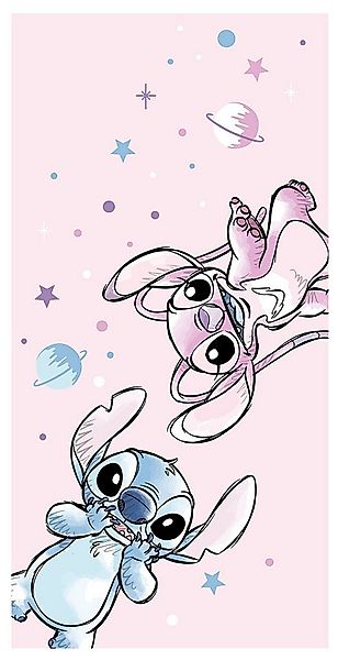 Disney Strandtücher Diseny Lilo und Stitch Handtuch Strandtuch 70x140 cm Po günstig online kaufen