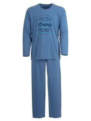 Henry Terre Schlafanzug Pyjama Set Langarm günstig online kaufen