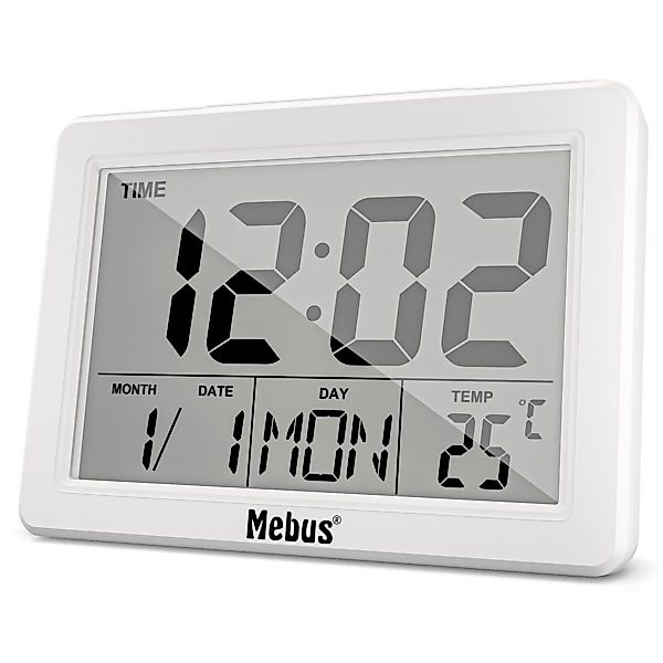 Mebus Wecker 25738 Quarz-Wecker, digital günstig online kaufen