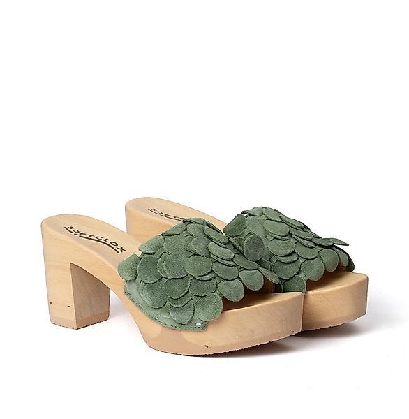 Softclox EVELYN Kaschmir forest (natur) Pantolette günstig online kaufen