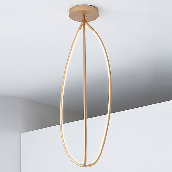 Artemide Arrival Deckenlampe, App, messing, 130cm günstig online kaufen