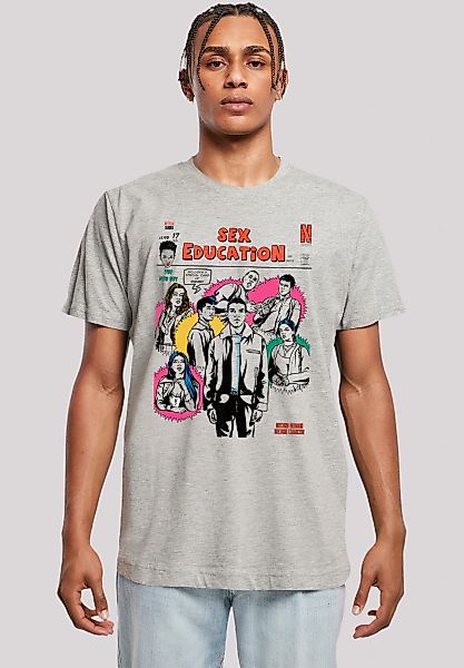 F4NT4STIC T-Shirt "Sex Education Magazine Cover Netflix TV Series" Premium günstig online kaufen