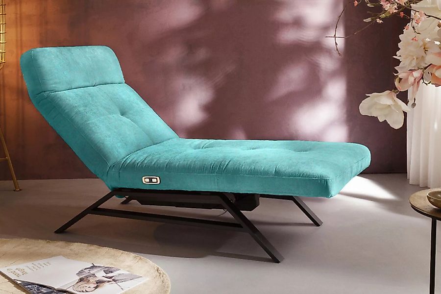 KAWOLA Liege AMERIVA Sessel Relaxliege Velvet smaragd günstig online kaufen