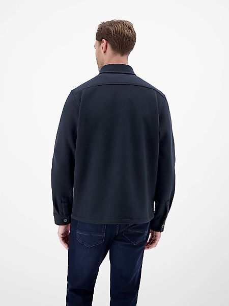 LERROS Langarmhemd "LERROS Urban-Style Hemdjacke in Wolloptik" günstig online kaufen