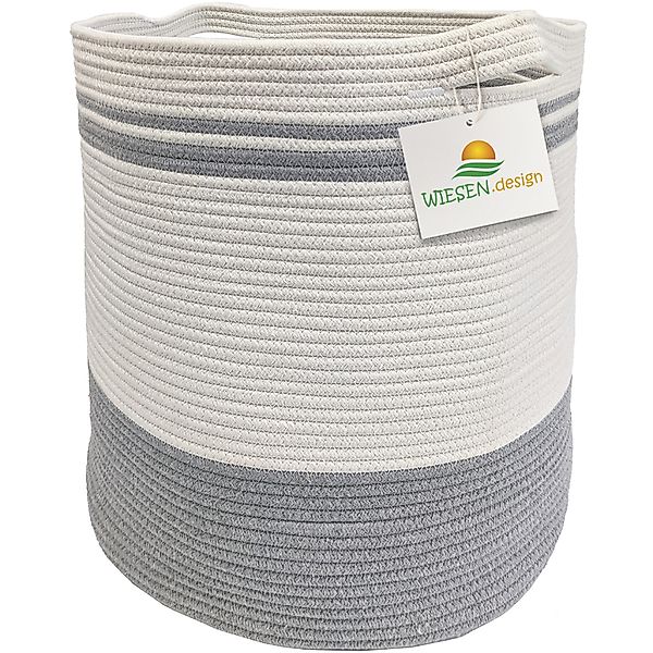 WIESEN.design Wäschekorb Ben Ø41xH46 cm 61L, günstig online kaufen