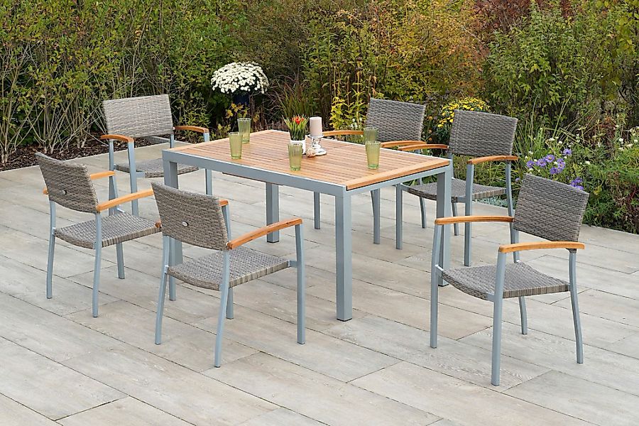 MERXX Garten-Essgruppe "Silano", (7 tlg.) günstig online kaufen