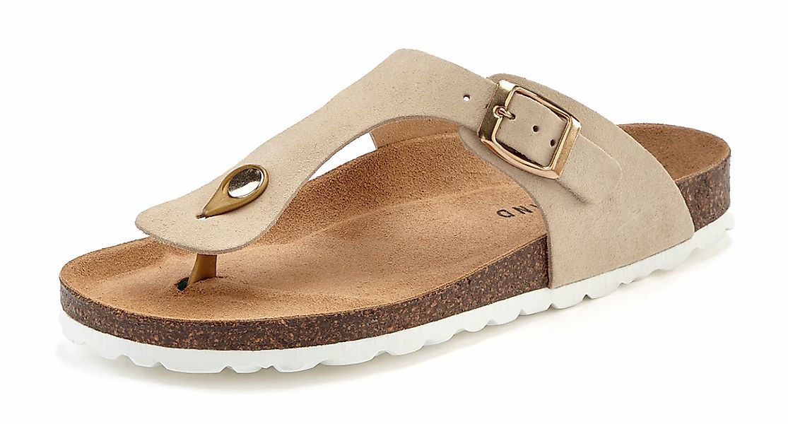 Elbsand Pantolette "Mule, Sandale, offener Schuh,", aus hochwertigem Leder günstig online kaufen