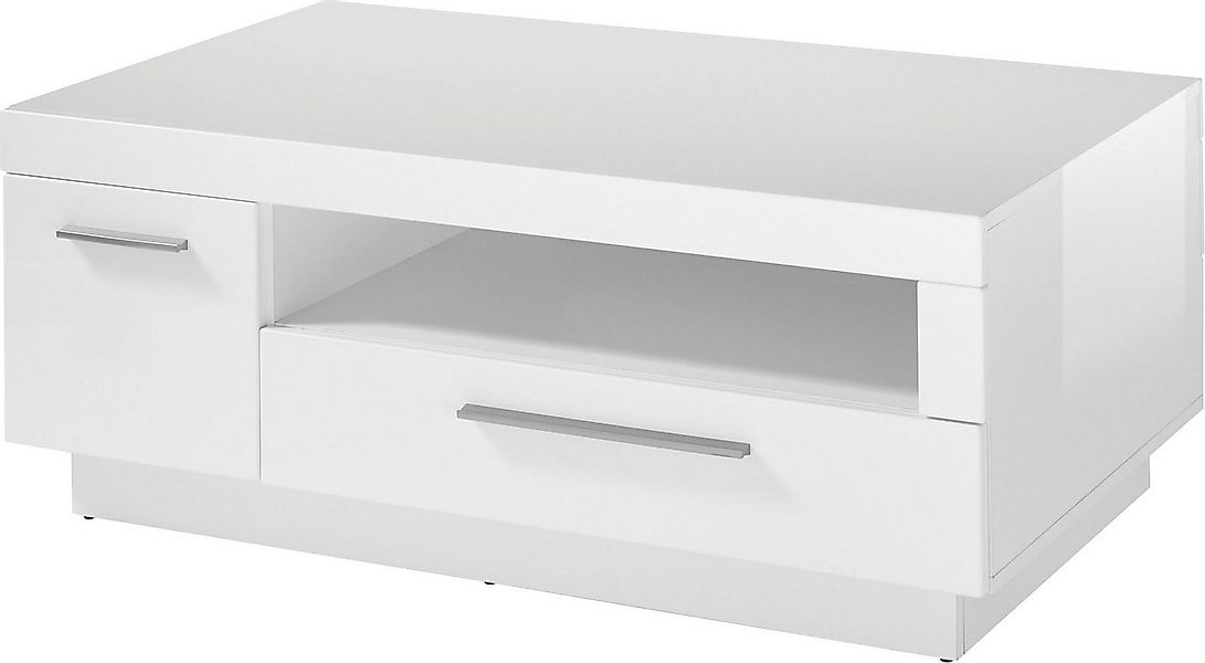 Places of Style Couchtisch MERAN, Oberfläche weiss matt günstig online kaufen